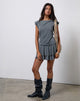 Imagen de Lalana Mini Vestido en Cupro Gris
