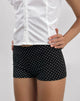 Imagen de Eunia Short en Micro Polka Negro