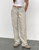Imagen de Low Rise Parallel Jeans In Arctic Blue