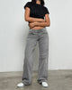 Imagen de Low Rise Parallel Jeans in Grey Wash