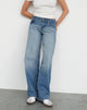 Imagen de Low Rise Parallel Jeans en Powder Blue