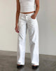 Imagen de Low Rise Parallel Jeans en True White