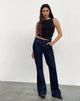 Imagen de Rigid Low Rise Flare Jeans In Indigo