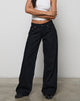 Imagen de Low Rise Roomy Jeans in Rinse Negro