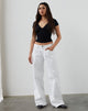 Imagen de Low Rise Roomy Jeans en True White