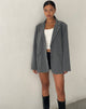 imagen de Maiwa Blazer en Tailoring Grey Pinstripe