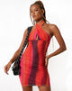 Imagen de Matita Bodycon Dress in Solarized Orange and Pink