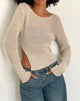 Imagen del jersey Mazie en Natural