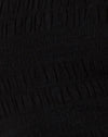 Shirred Mesh Negro