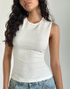 Imagen de Mohala Top en Crinkle Ivory