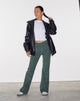 Imagen de MOTEL X OLIVIA NEILL Bootleg Jeans en Cord Green