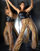 Imagen de MOTEL X IRIS Herly Flare Trouser en degradado terroso