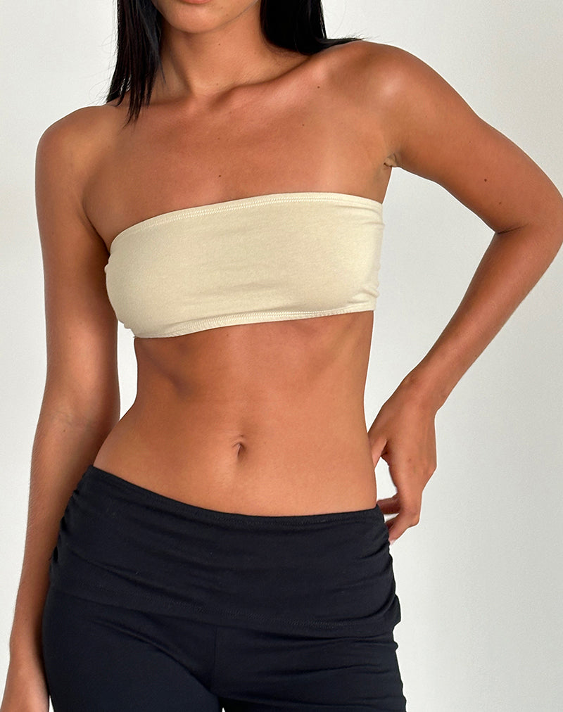 Nabel Micro Tube Top en Leche de Coco