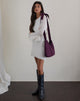 Imagen de Bolso Nagisa Bow Handle en Oxblood