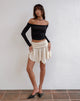 Imagen de Cordelia Minifalda en Crinkle Ivory