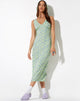 imagen de Lisheva Midi Dress in Lime Floral