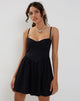 Imagen del minivestido Nanisa negro