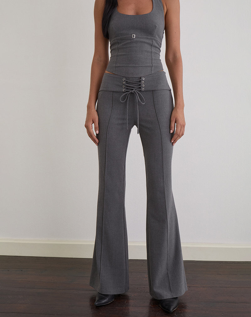 Pantalón Zallen en Tailoring Charcoal