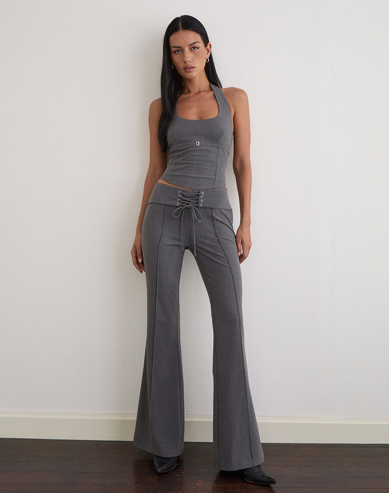 Imagen de Zallen Pantalones de sastrería Carbón