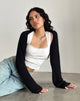 Imagen de Nobila Shrug Top en negro