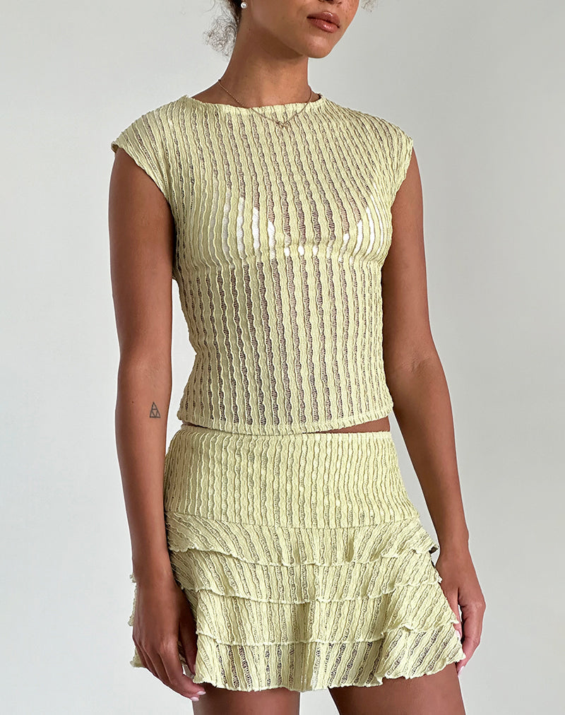 Top Nova en Crinkle Sage
