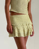 imagen de Carlota Minifalda en Crinkle Sage
