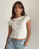 Imagen de Nova Top en Crinkle Ivory