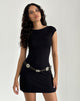 Imagen de Novaya Mini Vestido Jersey en Negro