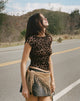 Imagen de Nova Top en Flock Mesh Rar Leopard