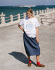 imagen de Oversized Basic Tee en Riomaggiore Italia Blanco