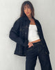 imagen de Oversized Denim Jacket in Indigo