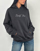 Image of Sudadera con capucha Ocean Storm y gráfico Lucky You