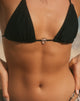 Imagen del sujetador de bikini Pami negro con corazón