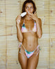 imagen de la braguita de bikini Leyna en Multi Blur Orb Yellow