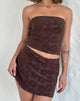 Imagen de Oruto Falda en Hibiscus Terry Marrón