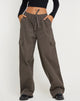 imagen de Geona Wide Leg Cargo Trouser en gris oscuro