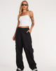 Imagen de Jita Cargo Trouser en Rami Negro