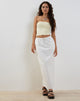 imagen de Joelene Midi Skirt in White