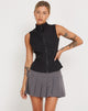 imagen de Rilyn Zip Up Vest Top en Negro