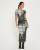 Imagen de Rosika Vestido Midi en Country Window Verde