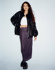 imagen de Lassie Maxi Skirt en Dark Ditsy Rose Negro
