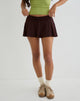 Imagen de Saeko Micro Skort en Chocolate amargo