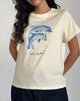 Imagen de Saki Tee in Buttermilk with Better Together Slogan