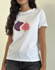 Imagen de Saki Tee in White Fig