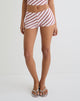 Imagen de Ciana Hot Pants en raya diagonal rosa