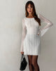 Imagen de Senna Mini Dress in Lace Blanco
