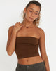imagen de Shae Bandeau Top en Cocoa