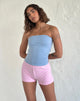 Imagen de Eunia Shorts en Mini Floral Terry Rosa