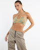 imagen de MOTEL X JACQUIE Sheira Crop Top en Mix Space Dye Multi Color