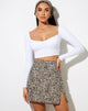 Imagen de Sheny Minifalda en Spring Fling Floral Negra
